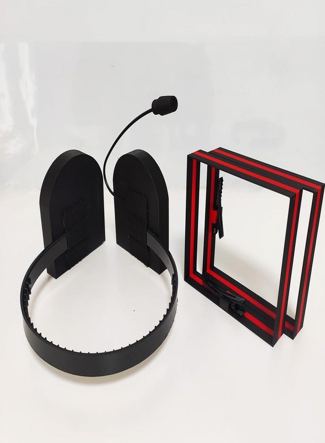 JCvCX 3D Printed Animation Character Cosplay Headwear Hairclips Nonfunctional Headphones Future Costume Props Earphone for Halloween Comic Convention - Image 5